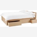 ADAMS δρύινο κρεβάτι 160x200εκ με αποθηκευτικό χώρο - Image 5