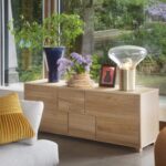 HANITA συρταριέρα με 6 συρτάρια από δρυς - Φυσικό - Image 4