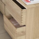 HANITA συρταριέρα με 6 συρτάρια από δρυς - Φυσικό - Image 3