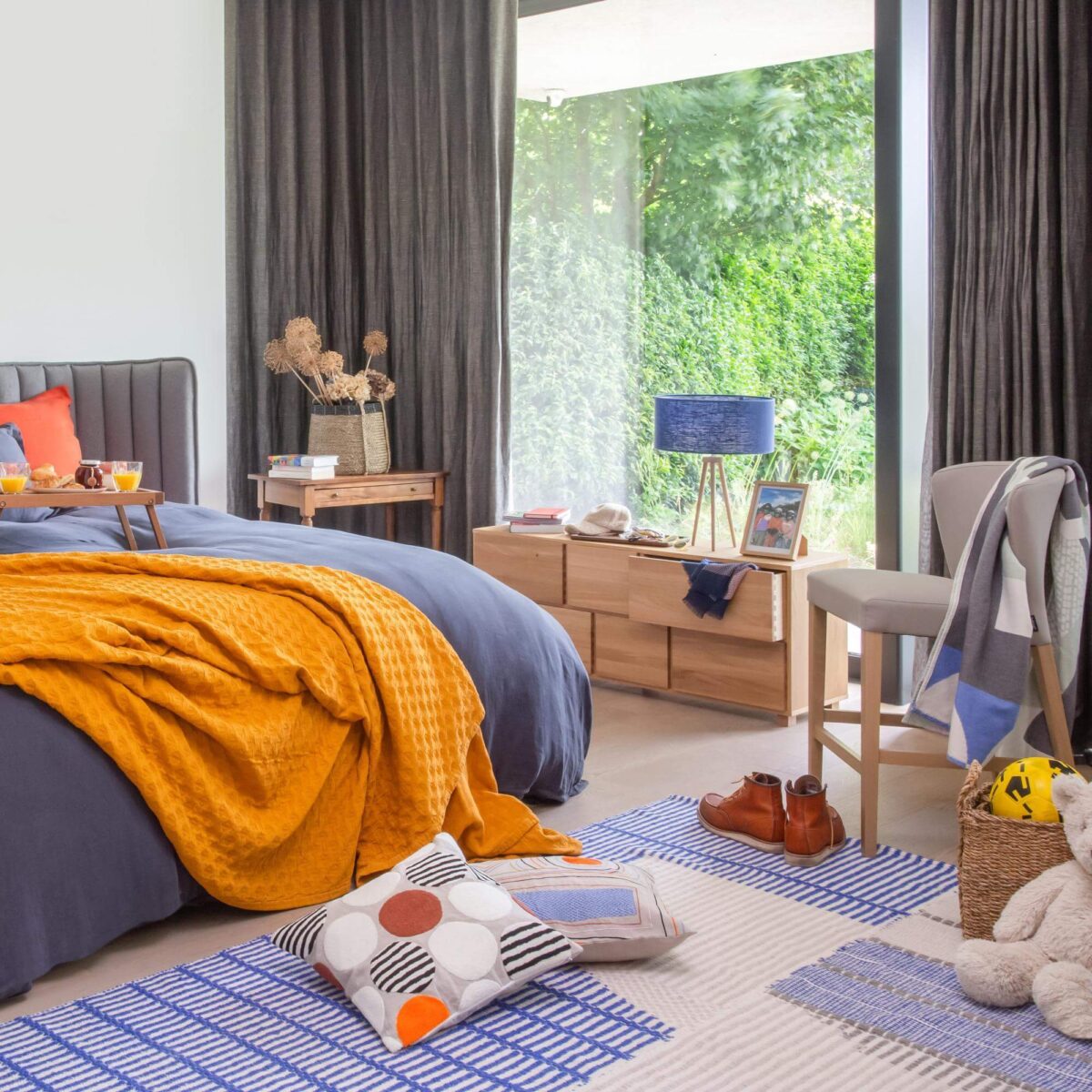 HANITA συρταριέρα με 6 συρτάρια από δρυς - Φυσικό - Image 5