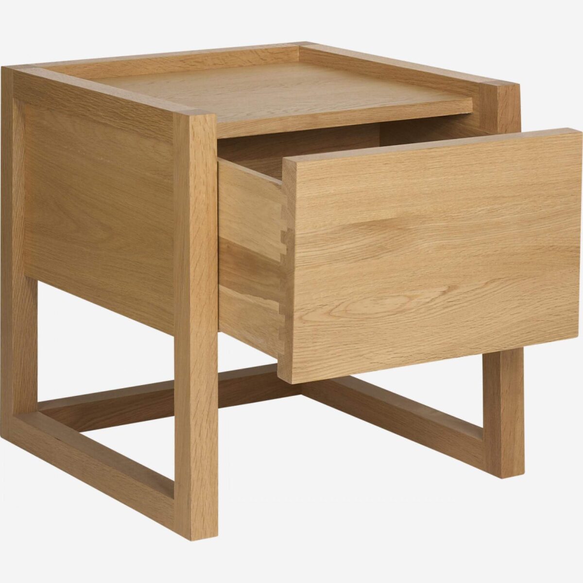 HANITA bedside table oak 45 cm - Image 3