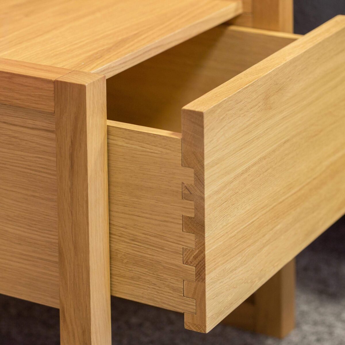 HANITA bedside table oak 45 cm - Image 7