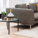 MONTINO three-seater sofa lucca fabric green - Image 5