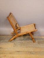 UBUD ΤΕΑΚ-RATTAN LOUNGE CHAIR - Image 2