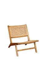 UBUD ΤΕΑΚ-RATTAN LOUNGE CHAIR - Image 3