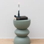 SKY FORMS METAL SIDE TABLE D32