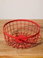 BASKET METALLIC BASKET RED - Image 3