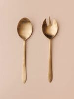 ROSE SALAD TOGGLES SET OF 2 PCS ROSE GOLD FINISH