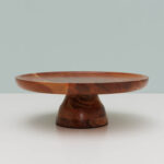 Ξύλινη βάση για κεικ από ακακία