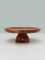 Ξύλινη βάση για κεικ από ακακία