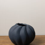 RACINE DARK BLUE VASE