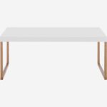 KILO coffee table white long