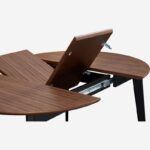 MODER round table with extension black - Image 5