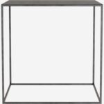 UTYL coffee table metal black 40x40cm - Image 3