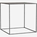 UTYL coffee table metal black 40x40cm