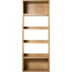 KUDA Βιβλιοθήκη 186x60cm δρύς