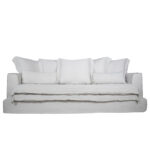 Louis four-seater sofa linen sand 240*107