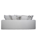 Louis four-seater sofa linen sand 240*107 - Image 4