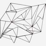 Abstract black metallic wall decoration - Image 3