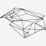 Abstract black metallic wall decoration - Image 5