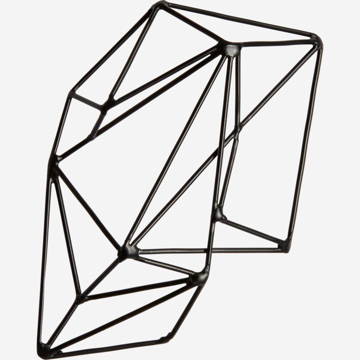 Abstract black metallic wall decoration - Image 6