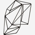 Abstract black metallic wall decoration - Image 6