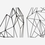 Abstract black metallic wall decoration - Image 7