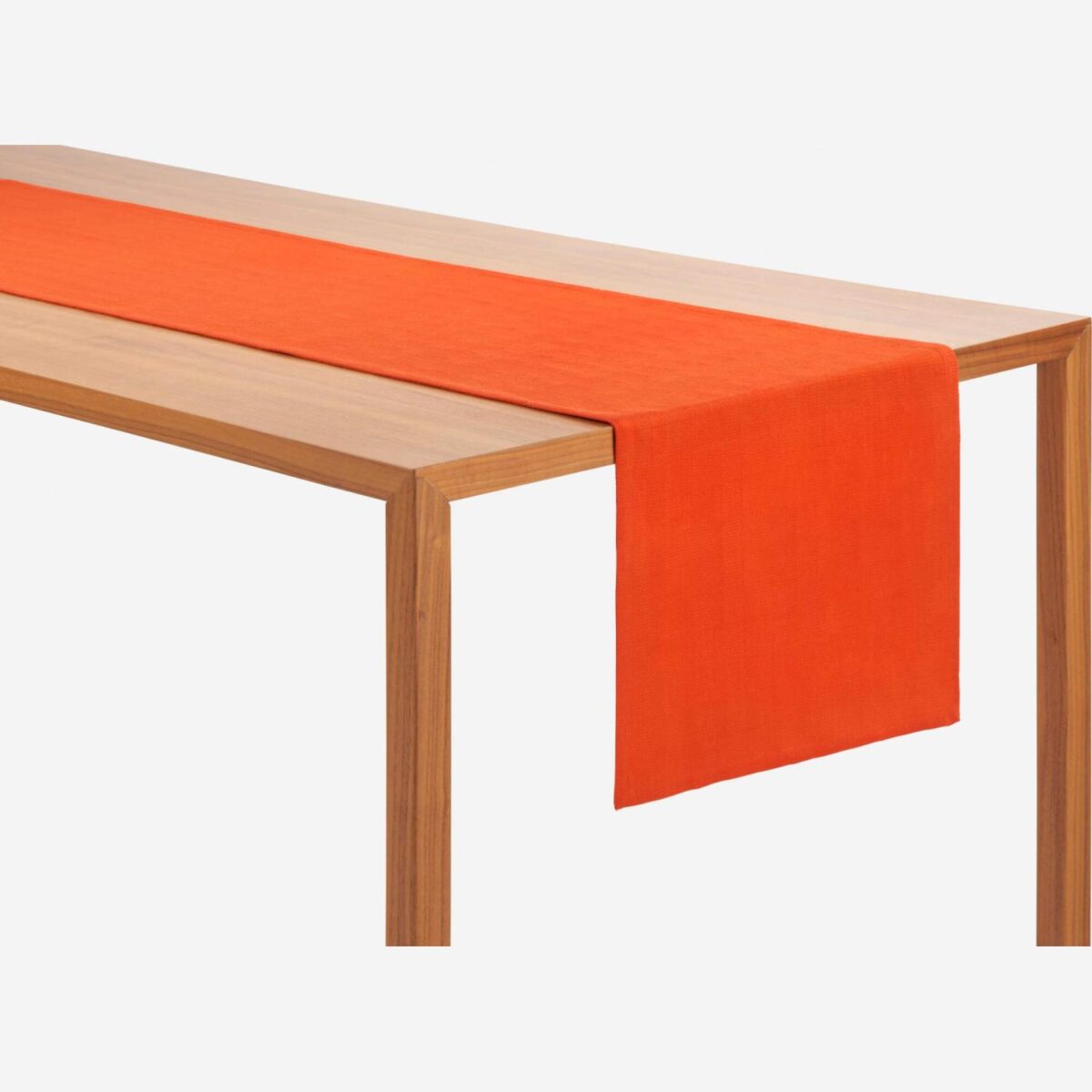 Avignon Κόκκινο βαμβακερό επιτραπέζιο runner 200x40cm - Image 2