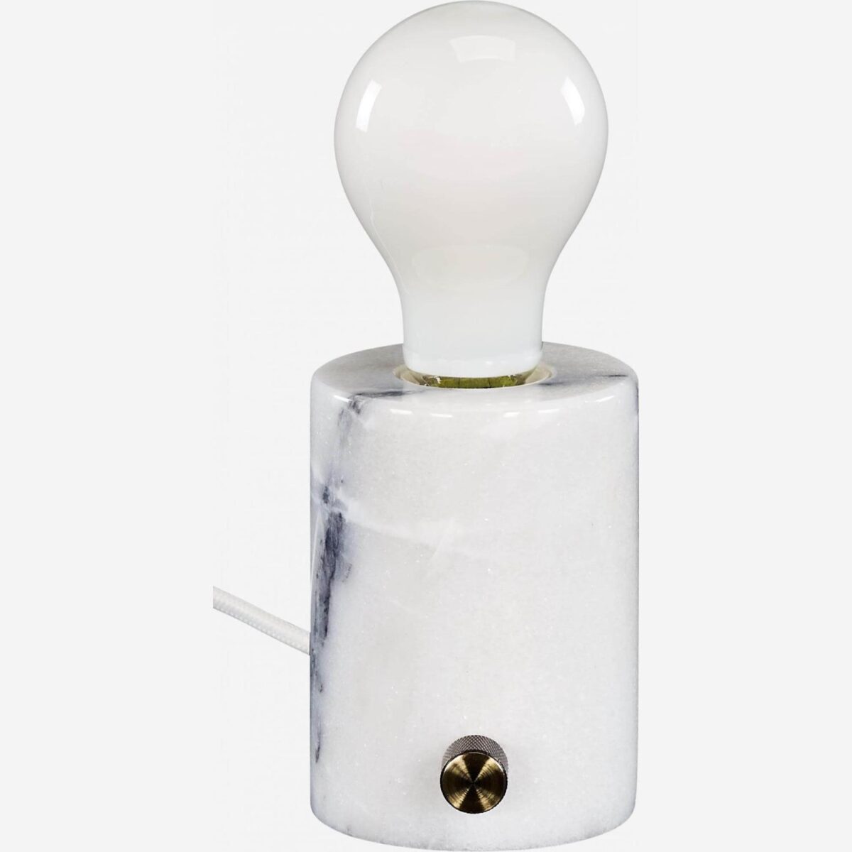 Lord Table lamp - White marble - Image 2