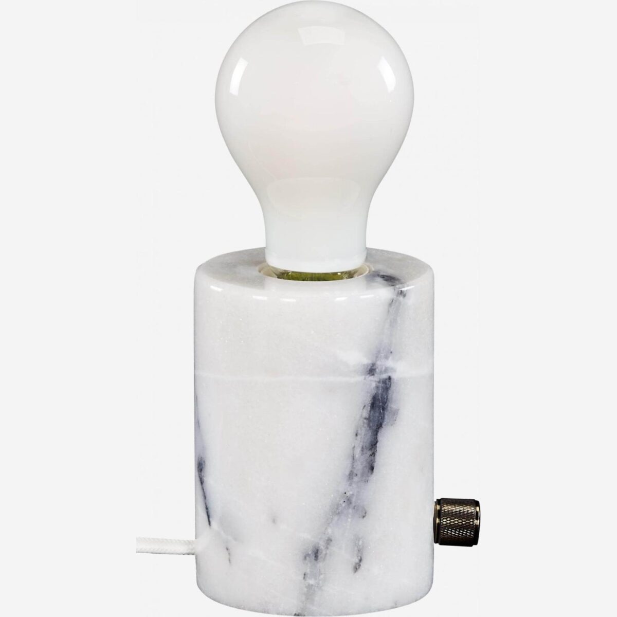 Lord Table lamp - White marble - Image 3