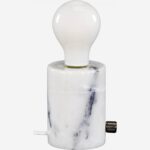 Lord Table lamp - White marble - Image 3