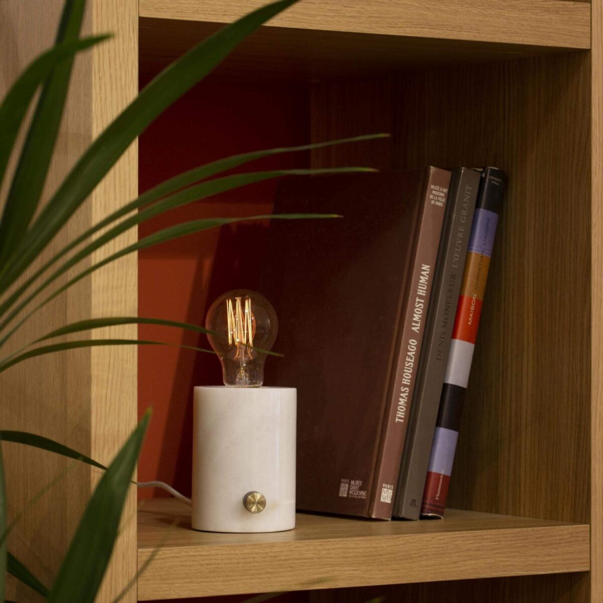 Lord Table lamp - White marble - Image 5