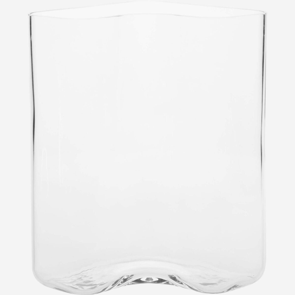 Nelson Γυάλινο βάζο - 30 cm - Διαφανές - Image 3