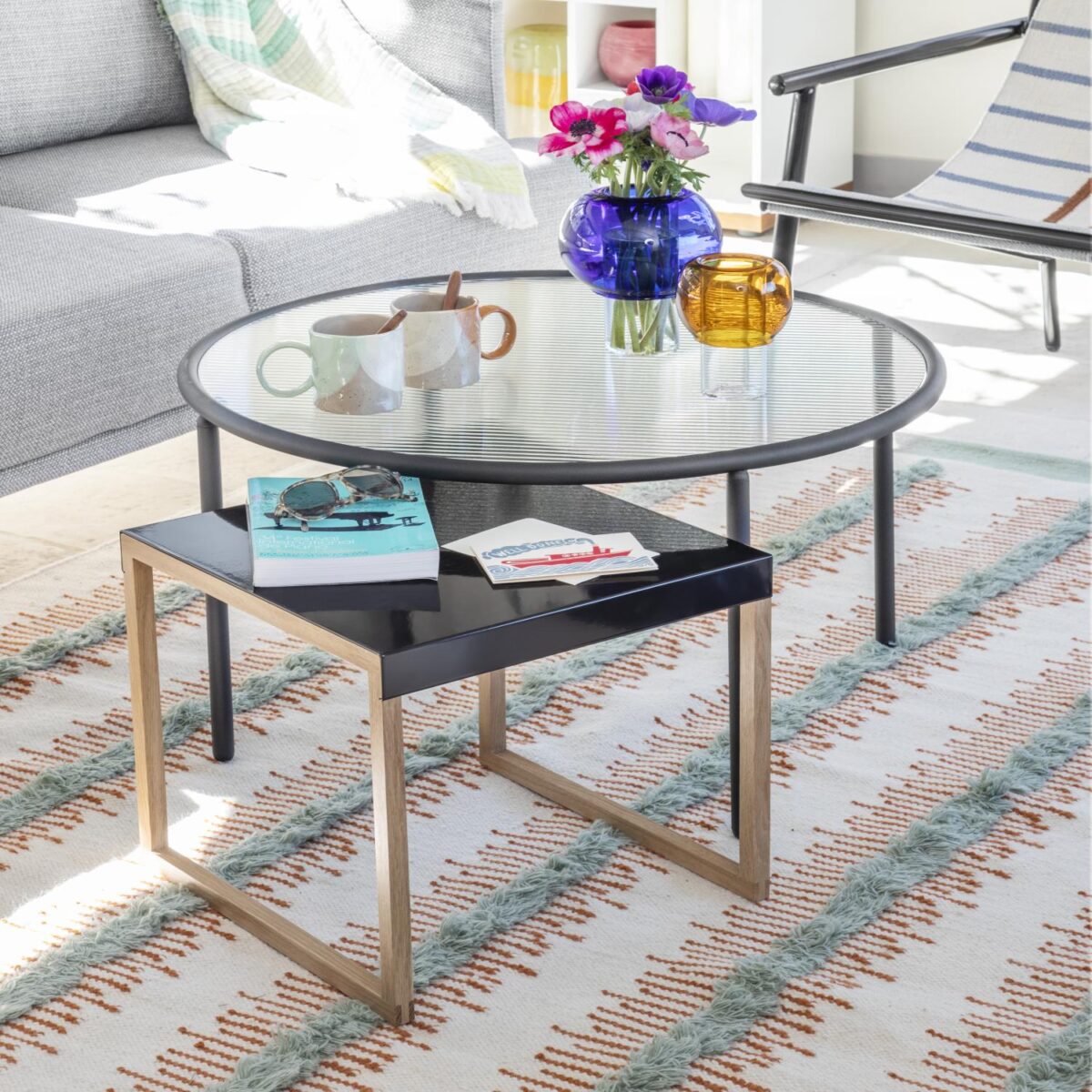 Kilo Lacquered steel coffee table - Black - Design by Elling Ekornes & Trine Haddal Hovet - Image 7