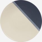 Roxana Πιάτο δείπνου κεραμικό - 28 cm - Μπλε γκρι