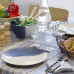 Roxana Πιάτο δείπνου κεραμικό - 28 cm - Μπλε γκρι - Image 4