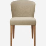 Valentina Υφασμάτινη καρέκλα - Γκρι