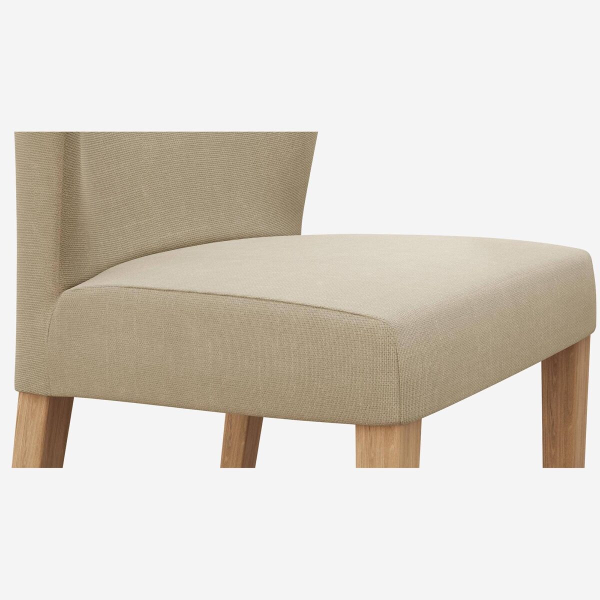 Valentina Υφασμάτινη καρέκλα - Γκρι - Image 4