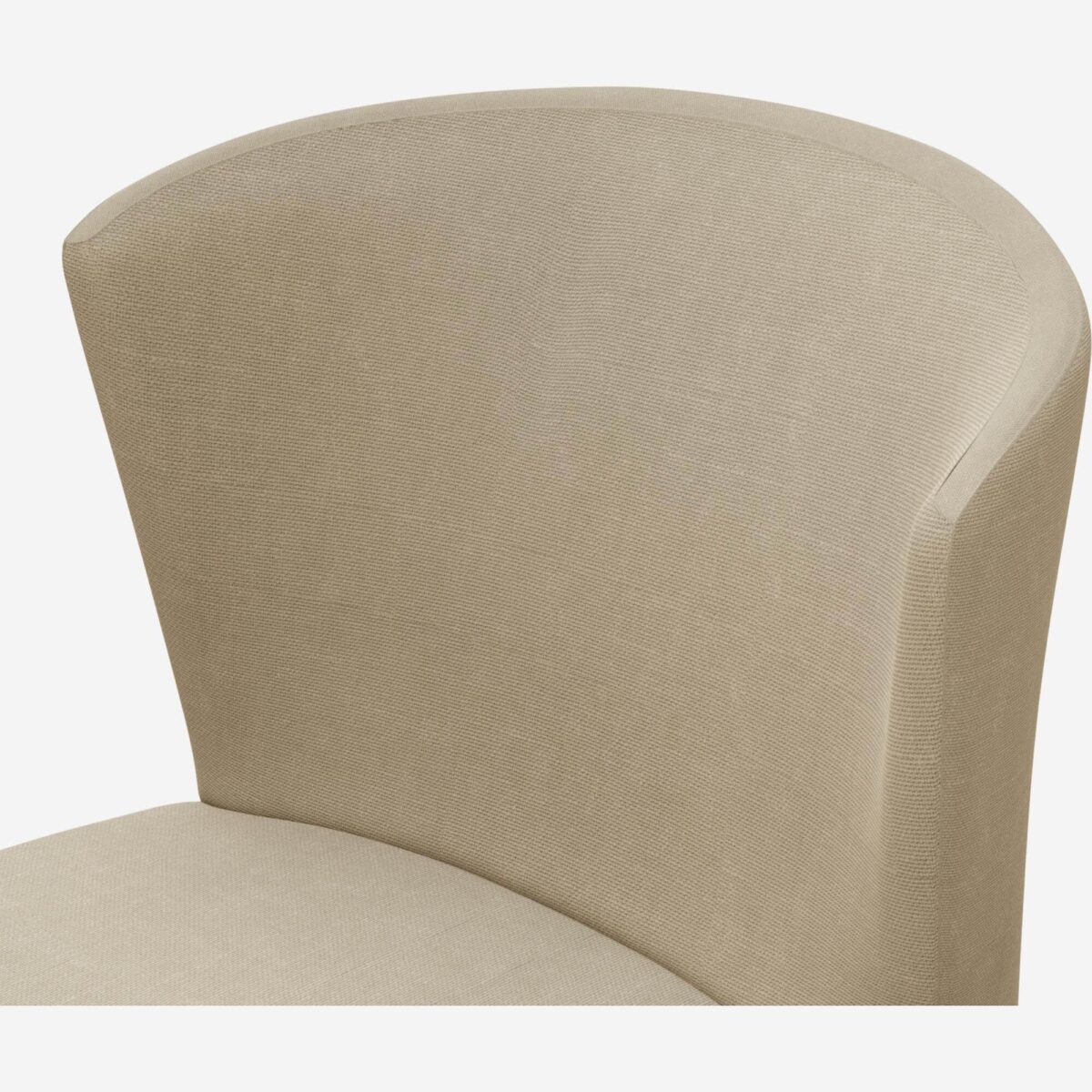 Valentina Υφασμάτινη καρέκλα - Γκρι - Image 5