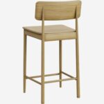 PIPPA Ψηλή καρέκλα μπαρ από οξιά – Ανοιχτόχρωμο ξύλο - Image 4