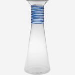 Upie Glass carafe - 1.1 L - Blue - Design by Chloe Le Cam - Image 2