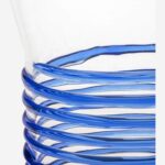 Upie Glass tumbler - 260 ml - Blue - Design by Chloe Le Cam - Image 3