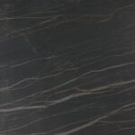 Ganty Extendable Oval Ceramic Table - Matt Black - Image 2