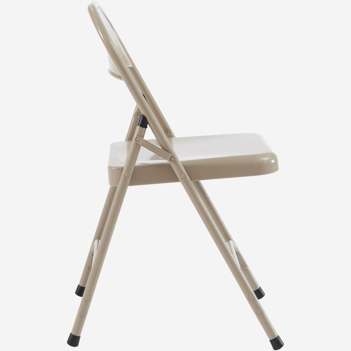 Macadam  Λακαρισμένη ατσάλινη πτυσσόμενη καρέκλα - Sable - Image 3