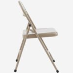 Macadam  Λακαρισμένη ατσάλινη πτυσσόμενη καρέκλα - Sable - Image 3