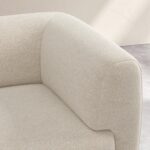 Austin Καναπές 3θέσιος με ύφασμα - Βανίλια μπεζ - Design by Federica Francini - Image 5