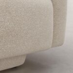 Austin Καναπές 3θέσιος με ύφασμα - Βανίλια μπεζ - Design by Federica Francini - Image 6