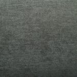 Oderzo Swivel armchair with fabric and chromed metal footrest - fir green - Image 5