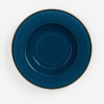 Sicily pasta plate 26cm blue