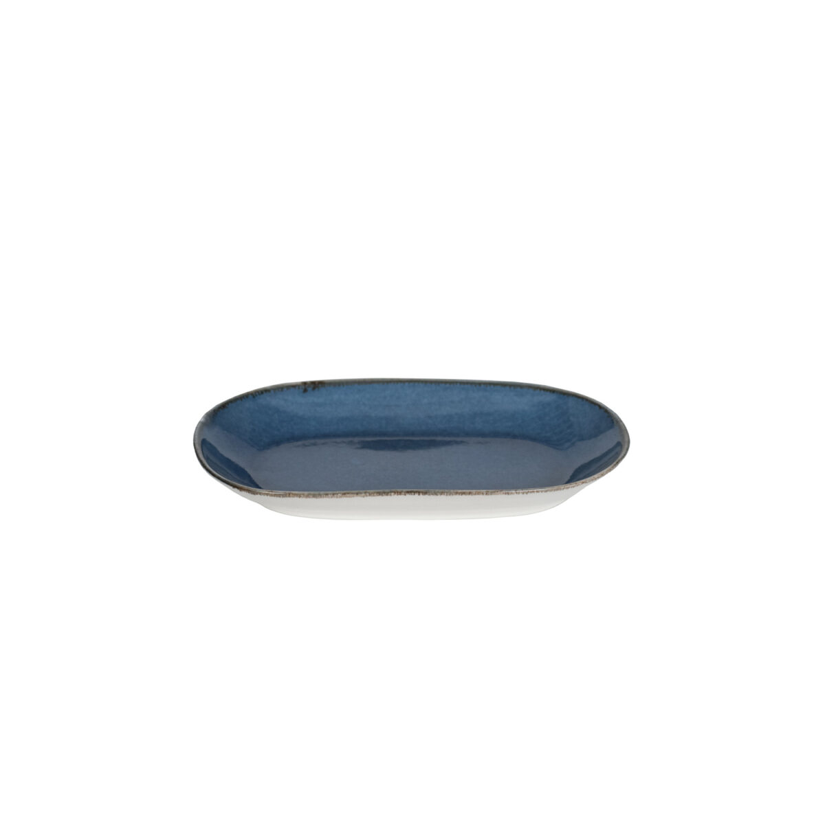 Sicily oval plate 17X29cm blue - Image 3